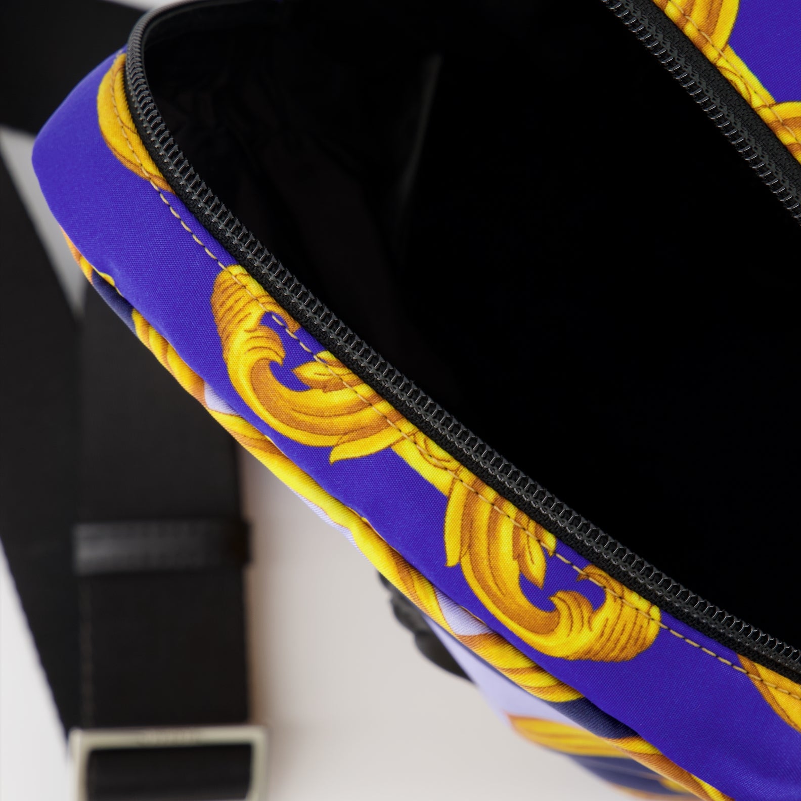 Borse a tracolla Sac bandoulière Barocco Versace Blu Homme