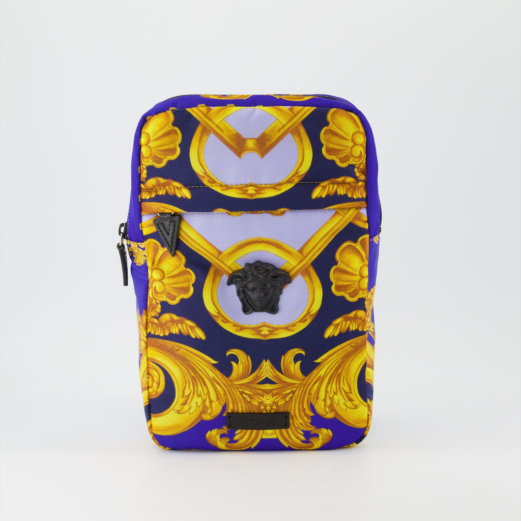 Borse a tracolla Sac bandoulière Barocco Versace Blu Homme
