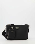 Borse a tracolla Sac bandoulière Saffiano Prada Nero Homme