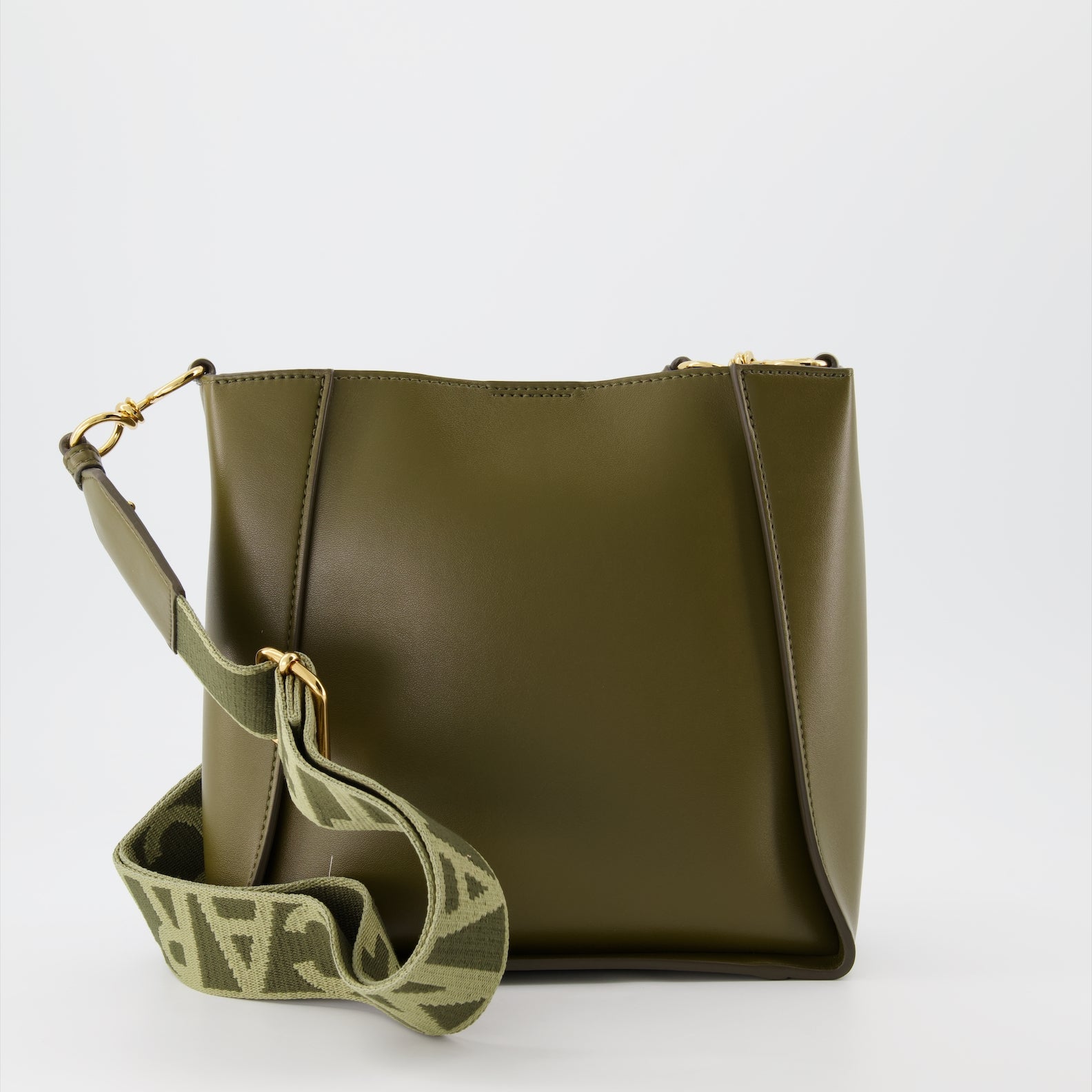 Sacs bandoulière Sac bandoulière à logo Stella McCartney Vert Femme