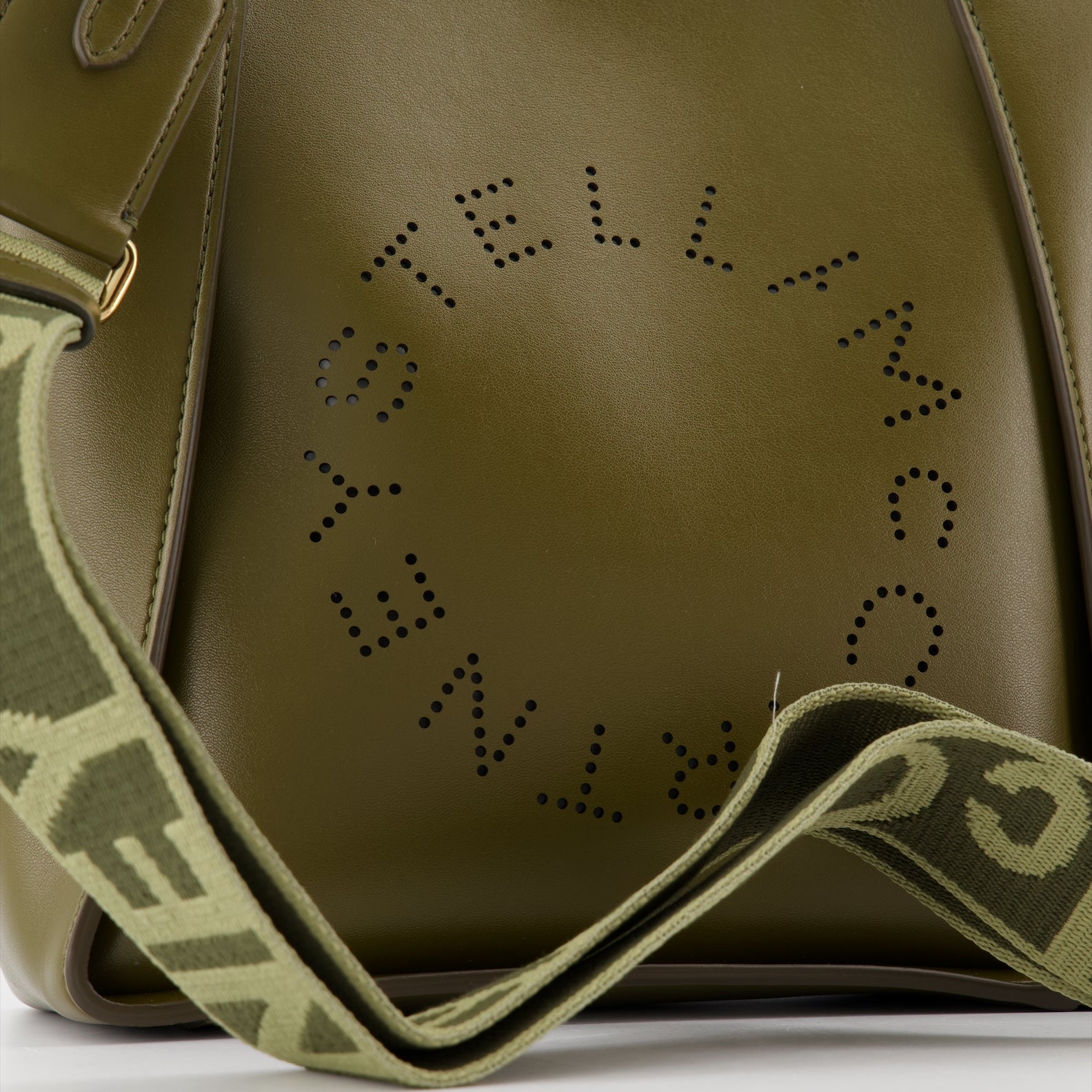 Sacs bandoulière Sac bandoulière à logo Stella McCartney Vert Femme