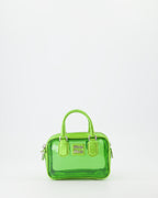 핸드백 및 숄더백 Sac bandoulière transparent Miu Miu 녹색 Femme