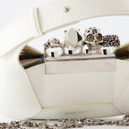 Borse a mano e a spalla Sac The Jewelled Hobo Alexander McQueen Beige Femme