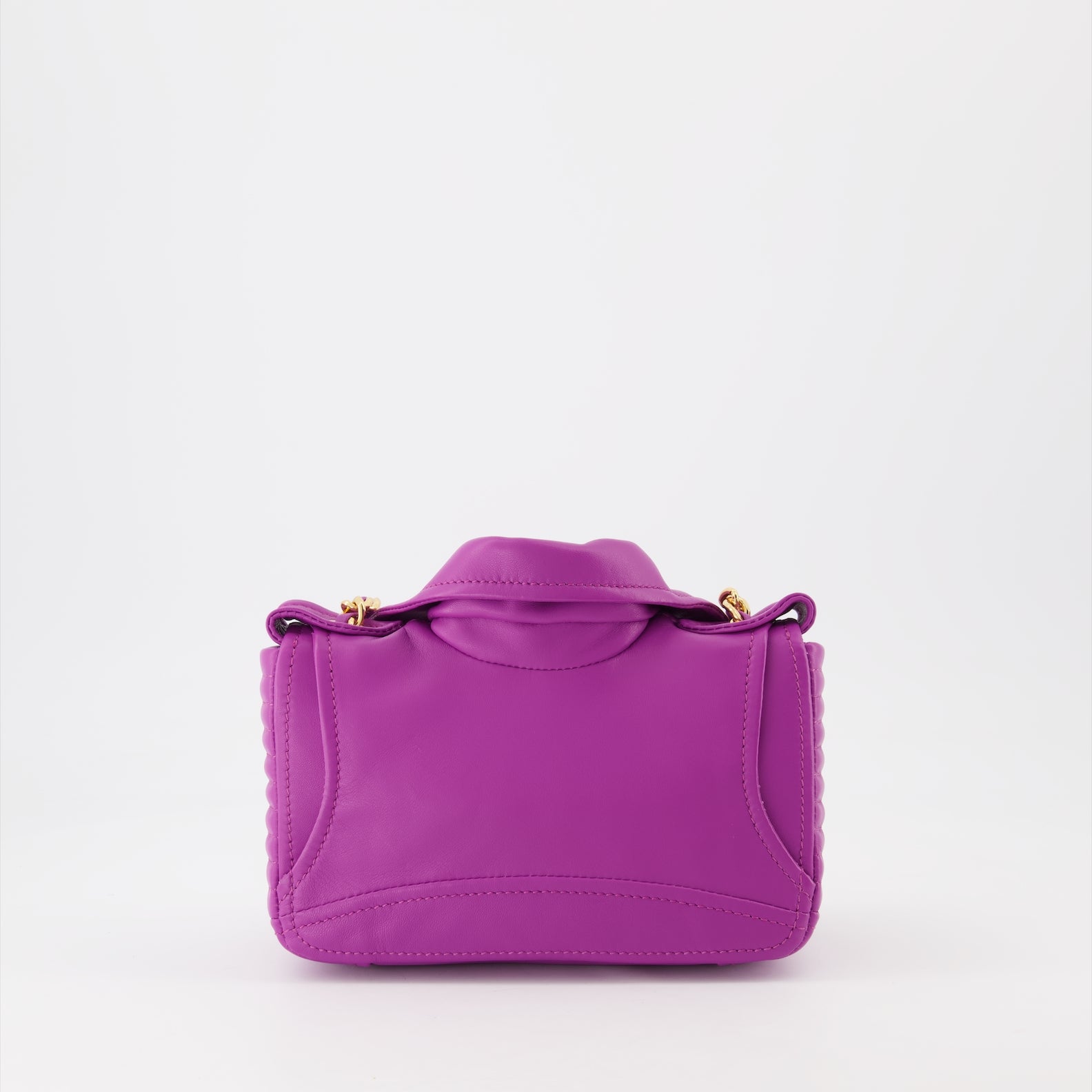 Handbags and shoulder bags Biker bag Moschino Purple Women