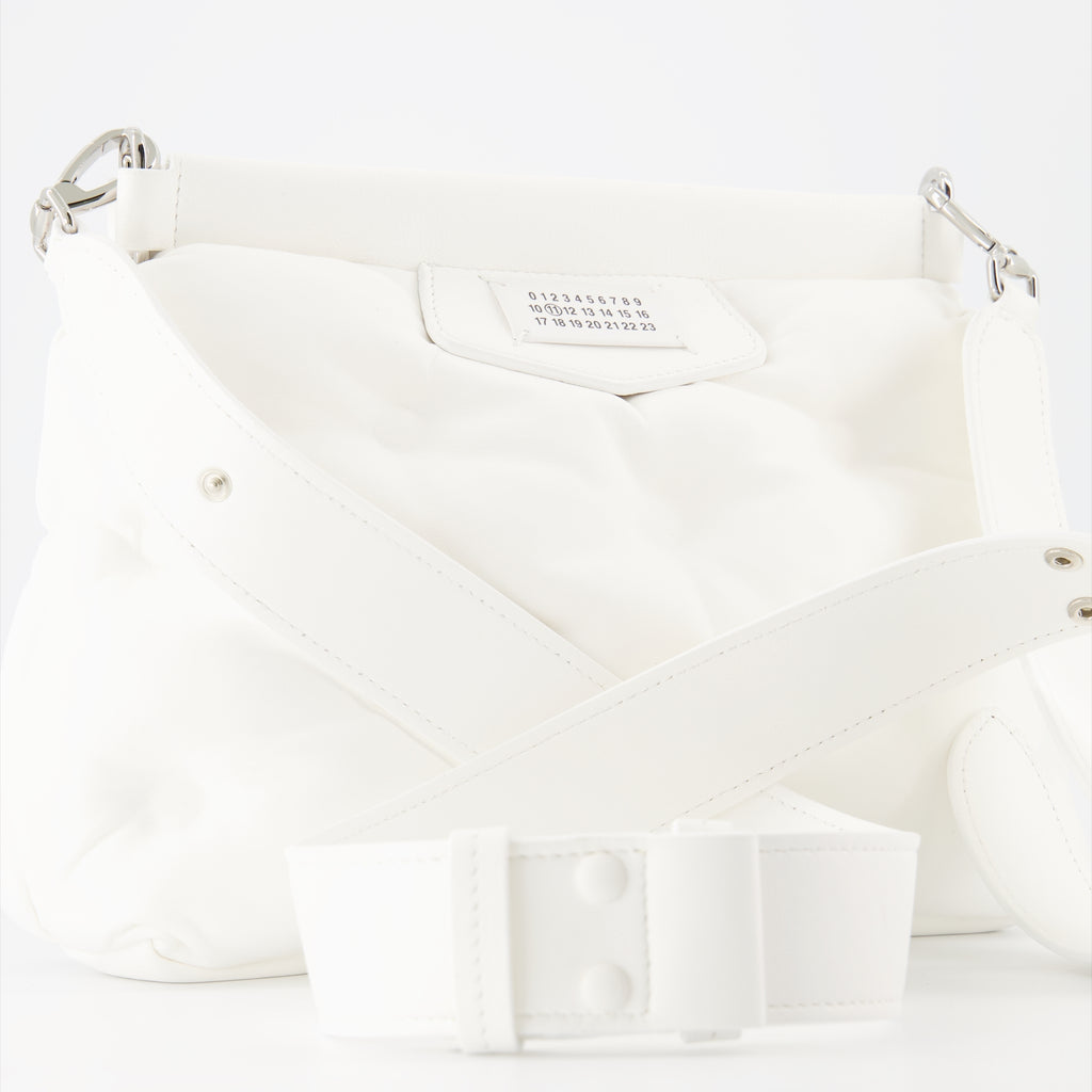 Sacs bandoulière Sac Glam Slam Maison Margiela Blanc Femme