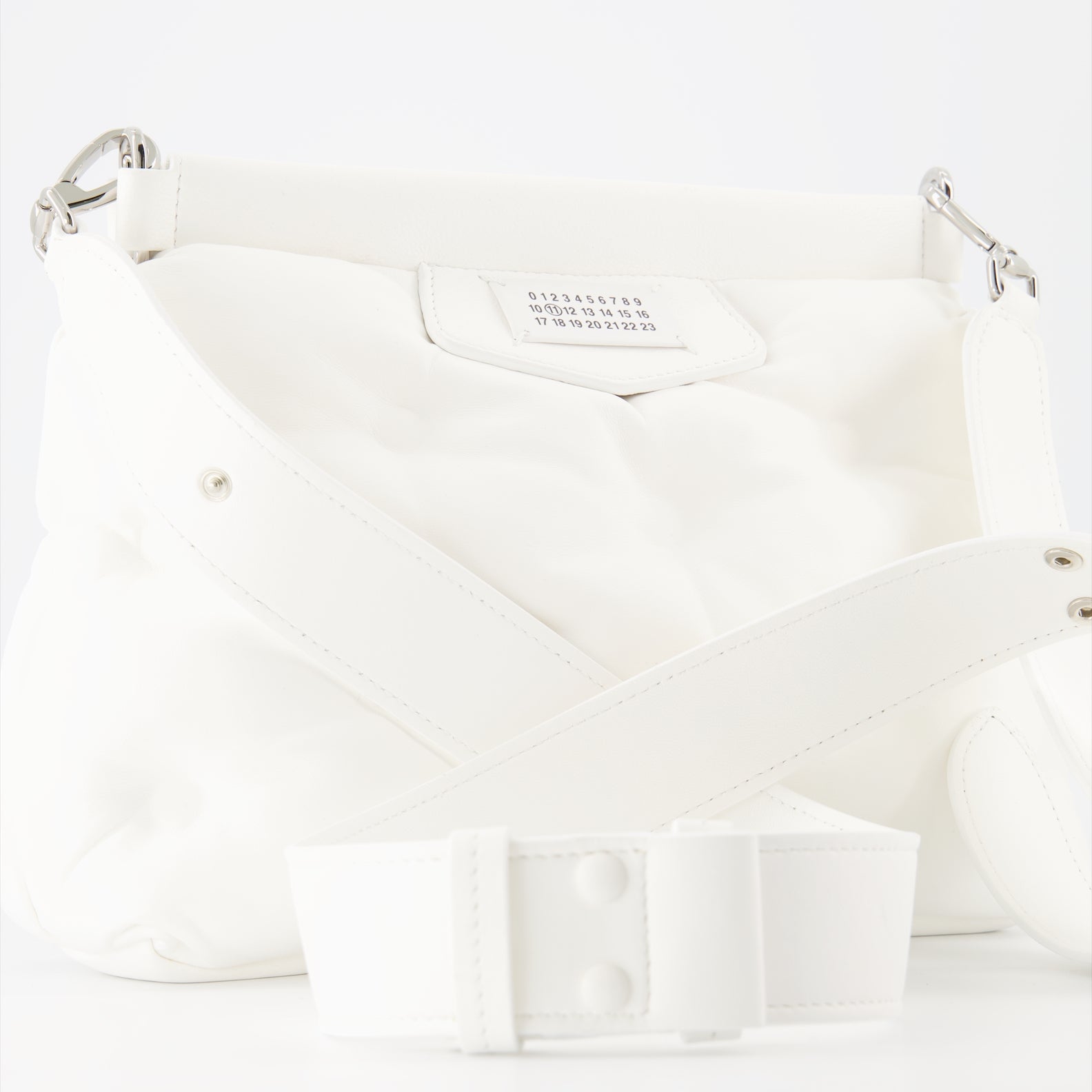 Sacs bandoulière Sac Glam Slam Maison Margiela Blanc Femme