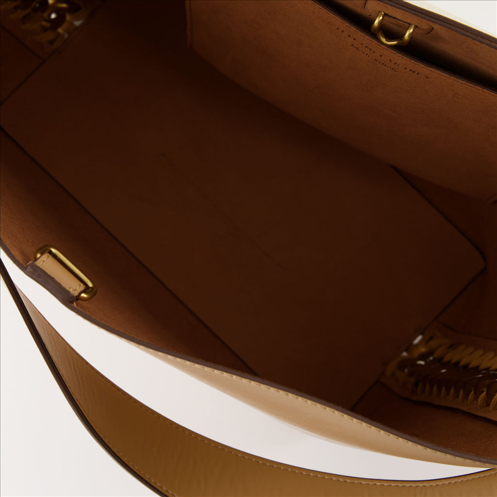 Borse a mano e a spalla Sacs cabas bicolore Stella McCartney Beige Femme