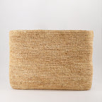 Borse tote Sacs cabas en raphia Kenzo Beige Femme