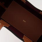 Sac cabas London imprimé à carreaux