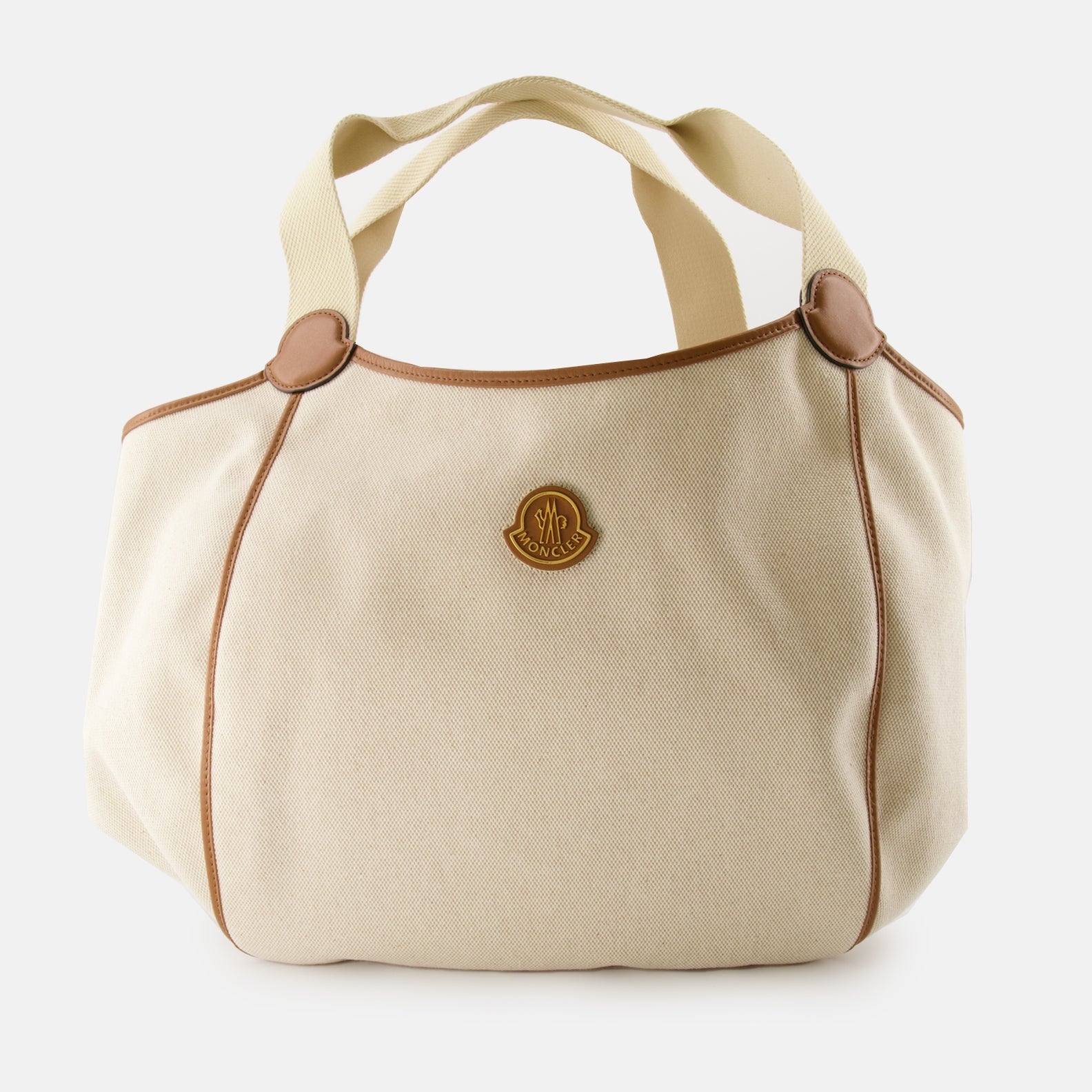 Borse tote Sac Nalani Moncler Beige Femme