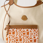 Borse tote Sac Nalani Moncler Beige Femme