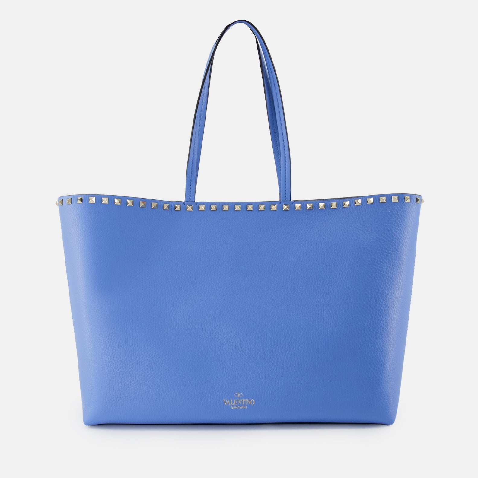 Borse tote Sacs cabas Rockstud Valentino Garavani Blu Femme
