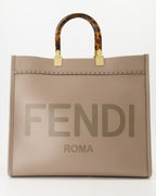 토트백 Sac cabas Sunshine Fendi 베이지 Femme