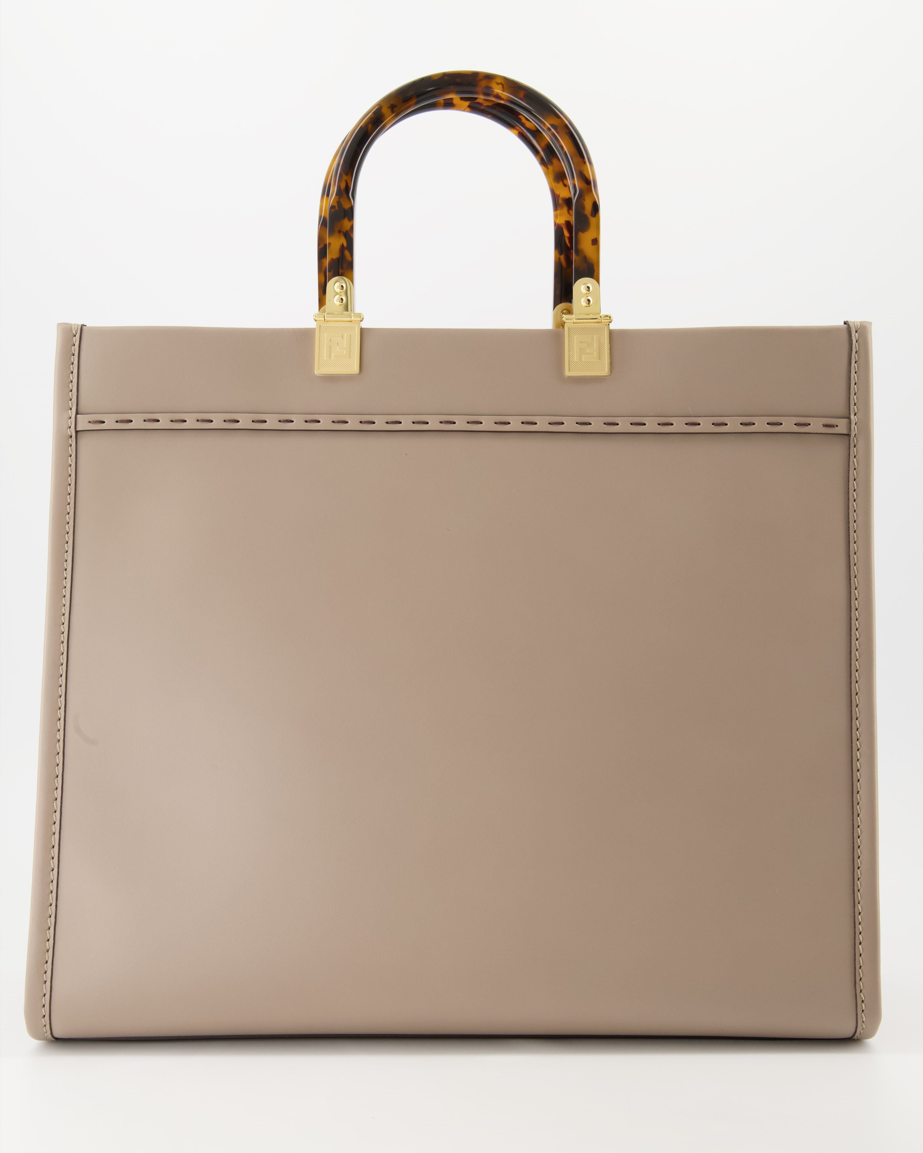 Borse tote Sac cabas Sunshine Fendi Beige Femme