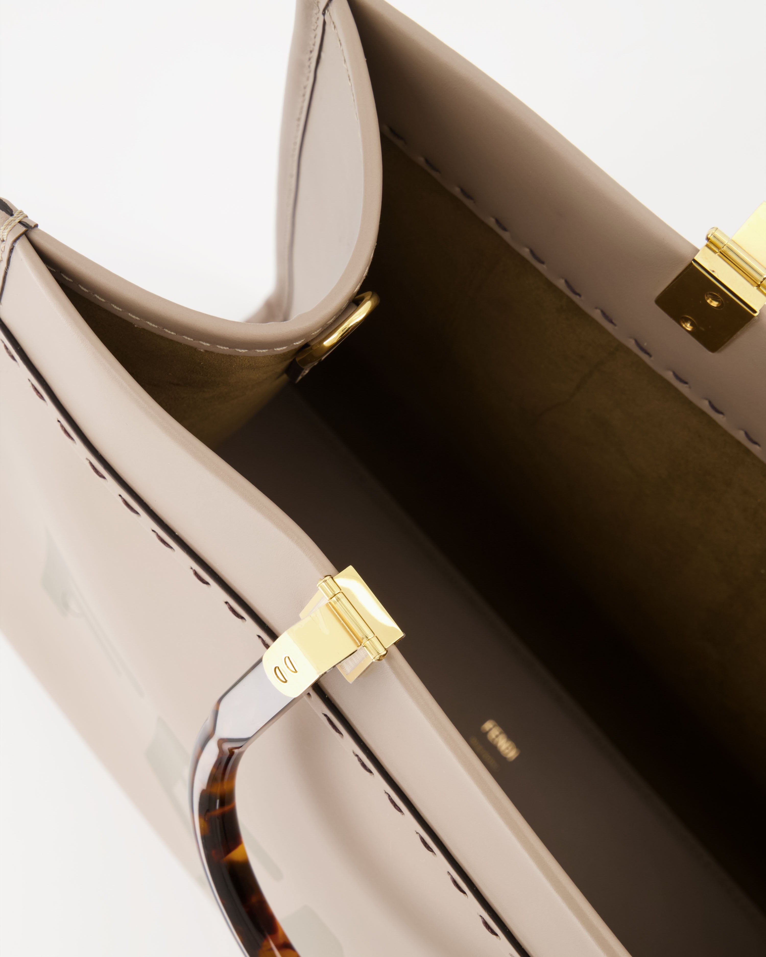 Borse tote Sac cabas Sunshine Fendi Beige Femme