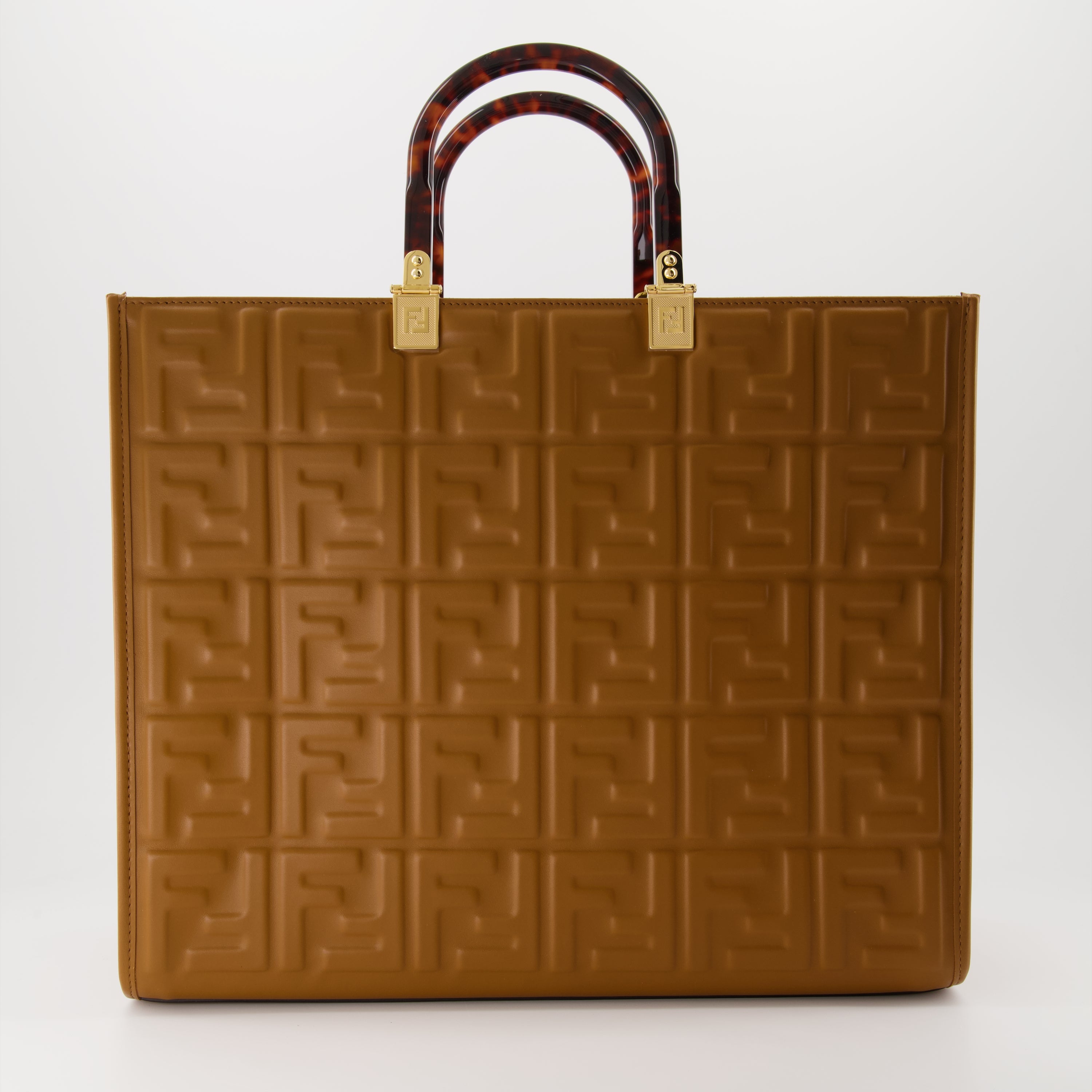 Sac cabas Sunshine en cuir verni