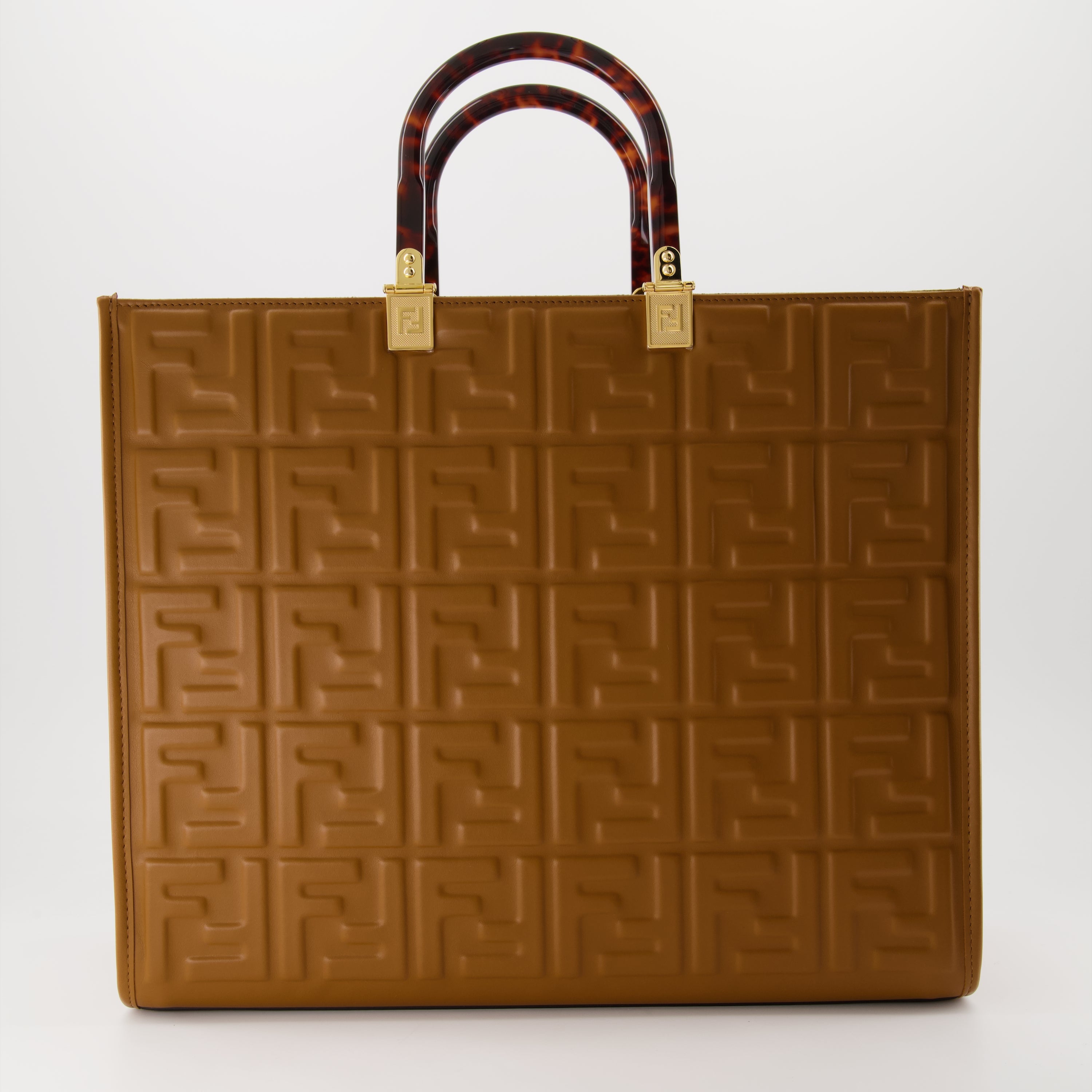 Sac cabas Sunshine en cuir verni