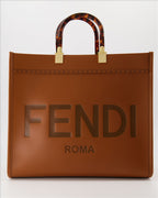 Bolsas tote Sacs cabas Sunshine Fendi Marrom Femme