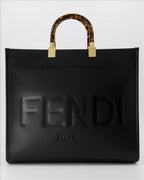 Borse tote Sacs cabas Sunshine Fendi Nero Femme