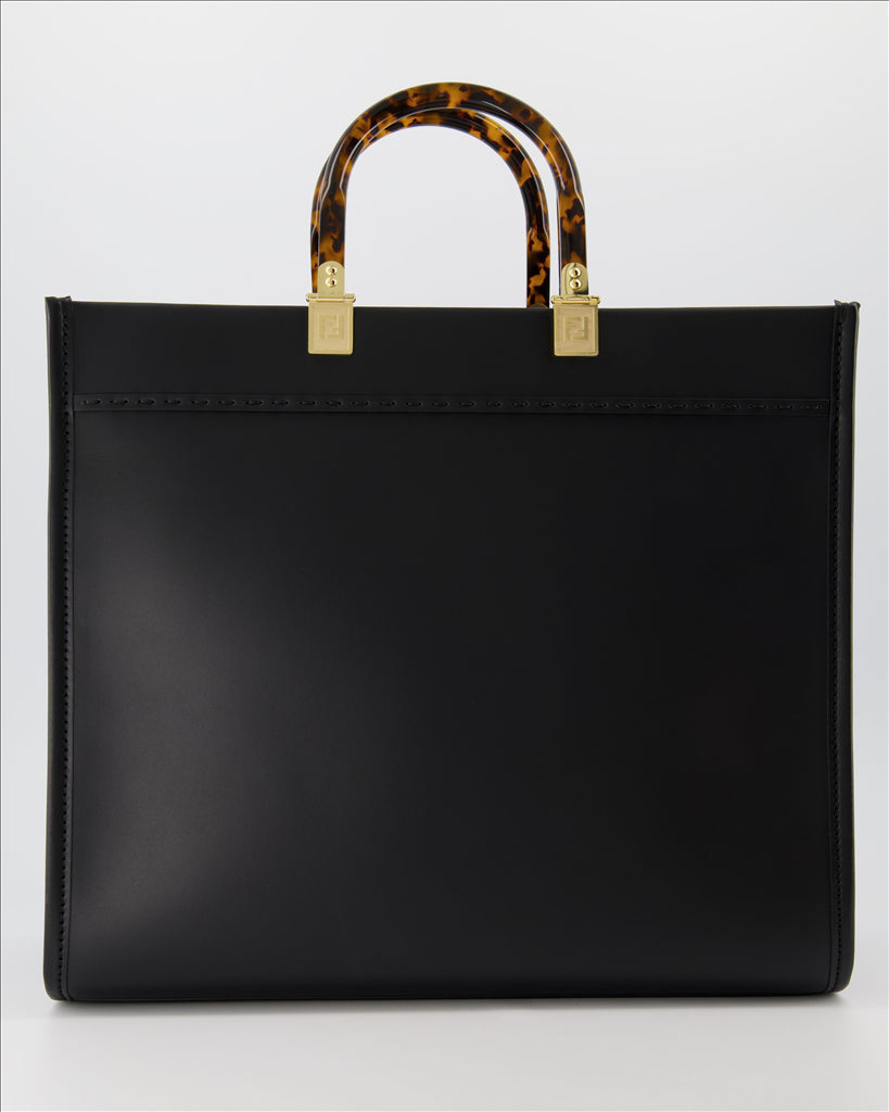 Borse tote Sacs cabas Sunshine Fendi Nero Femme