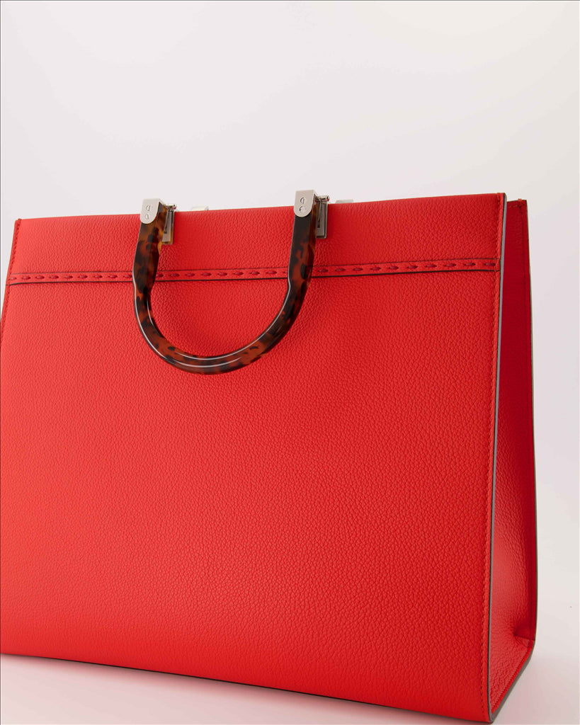 Borse tote Sacs cabas Sunshine Fendi Rosso Femme