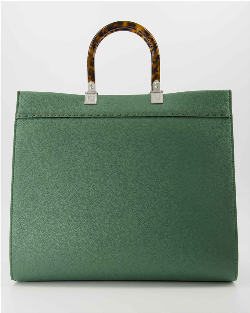 Borse tote Sacs cabas Sunshine Fendi Verde Femme