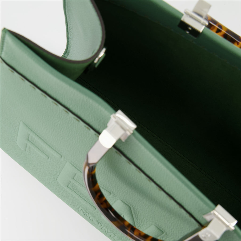 Borse tote Sacs cabas Sunshine Fendi Verde Femme