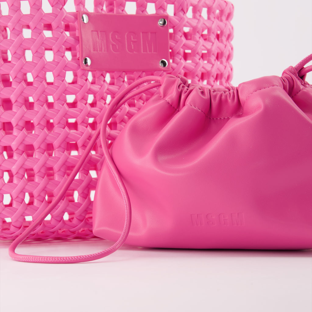 Borse tote Borse tote MSGM Rosa Femme