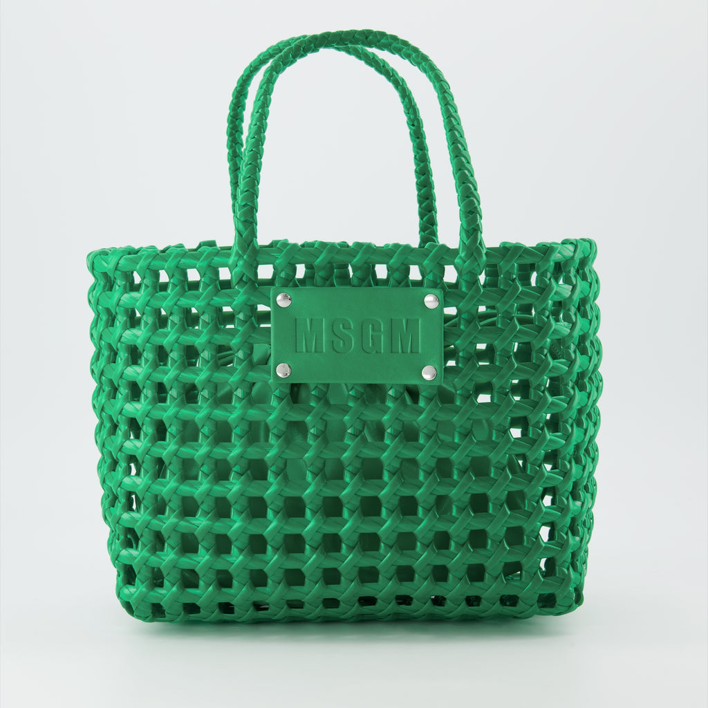Borse tote Borse tote MSGM Verde Femme