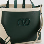 Tote bags VLogo Signature Tote Bags Valentino Garavani Green Man