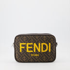 Sacs bandoulière Sac Camera Case Fendi Marron Homme