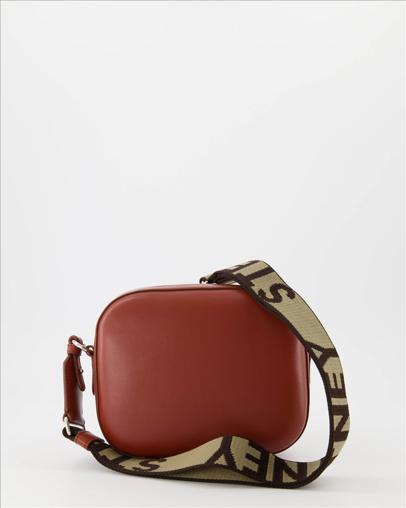 Sacs bandoulière Sac Camera Eco-Soft Stella McCartney Marron Femme