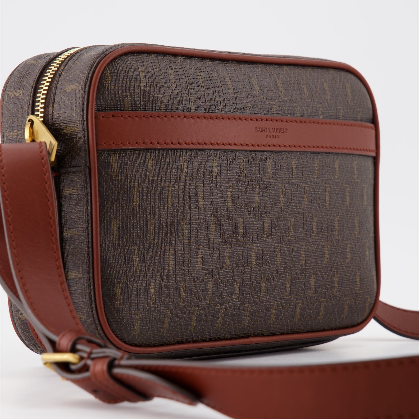 Crossbody bags Monogram Camera Bag Saint Laurent Brown Man
