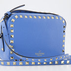 Bolsos bandolera Sac Camera Rockstud Valentino Garavani Azul Femme
