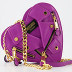 Borse a mano e a spalla Sac coeur Biker Moschino Viola Femme
