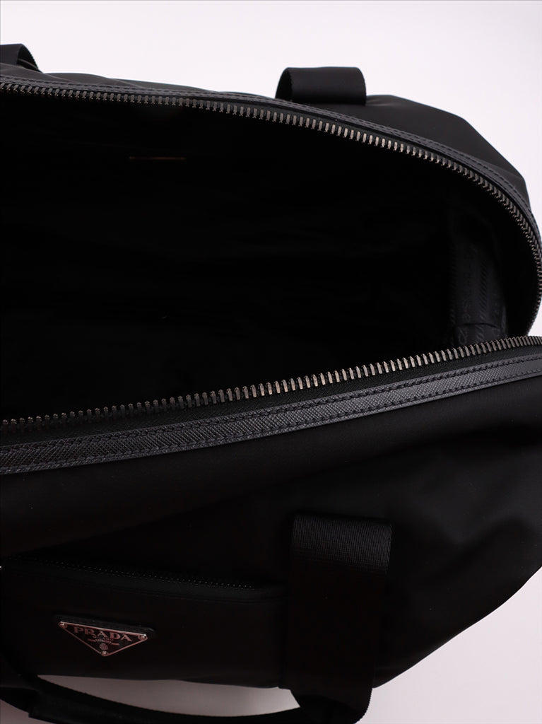 스포츠 및 여행 가방 Sac de voyage en Re-Nylon Prada 검은색 남여공용