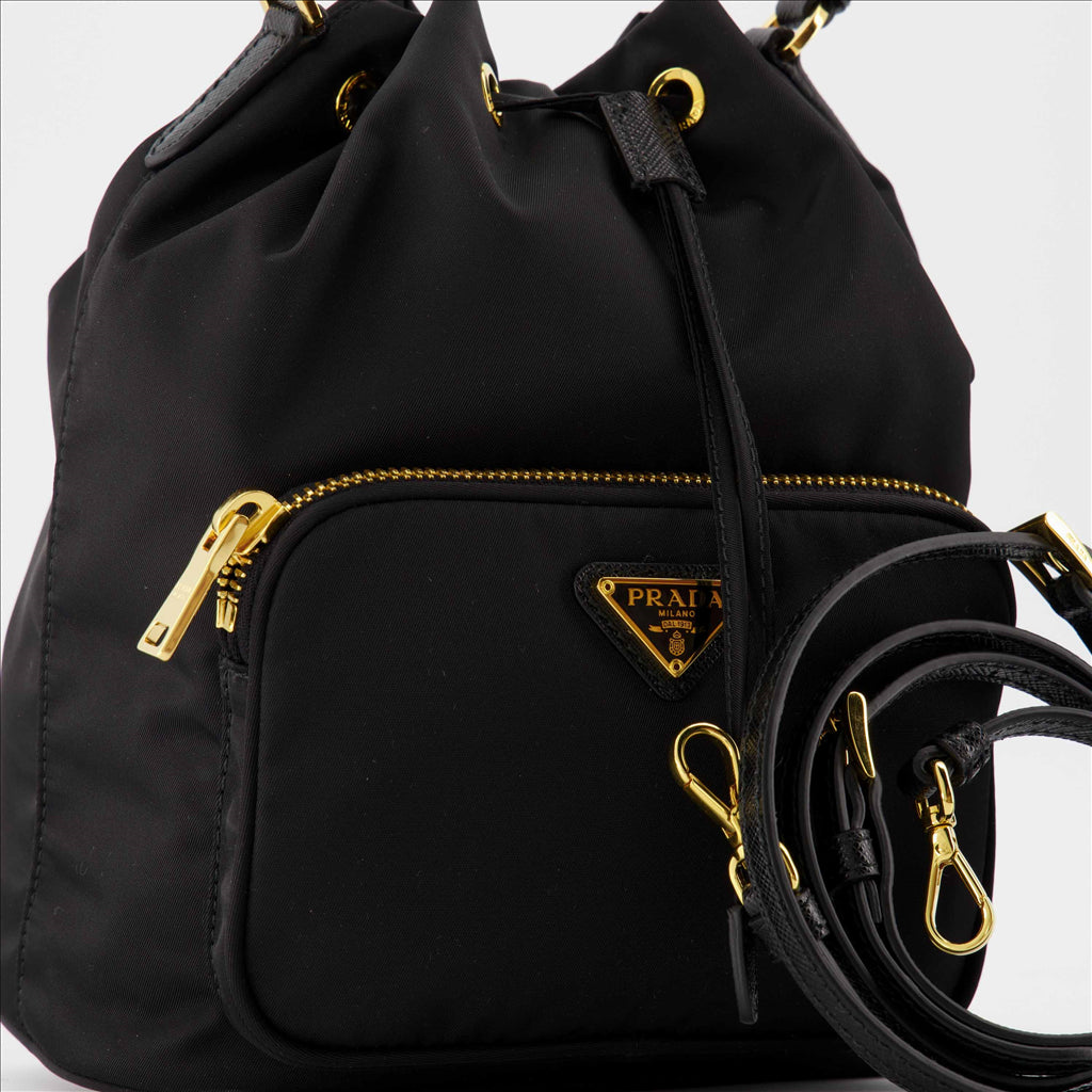 Bucket bags Duet Bag Prada Black Women