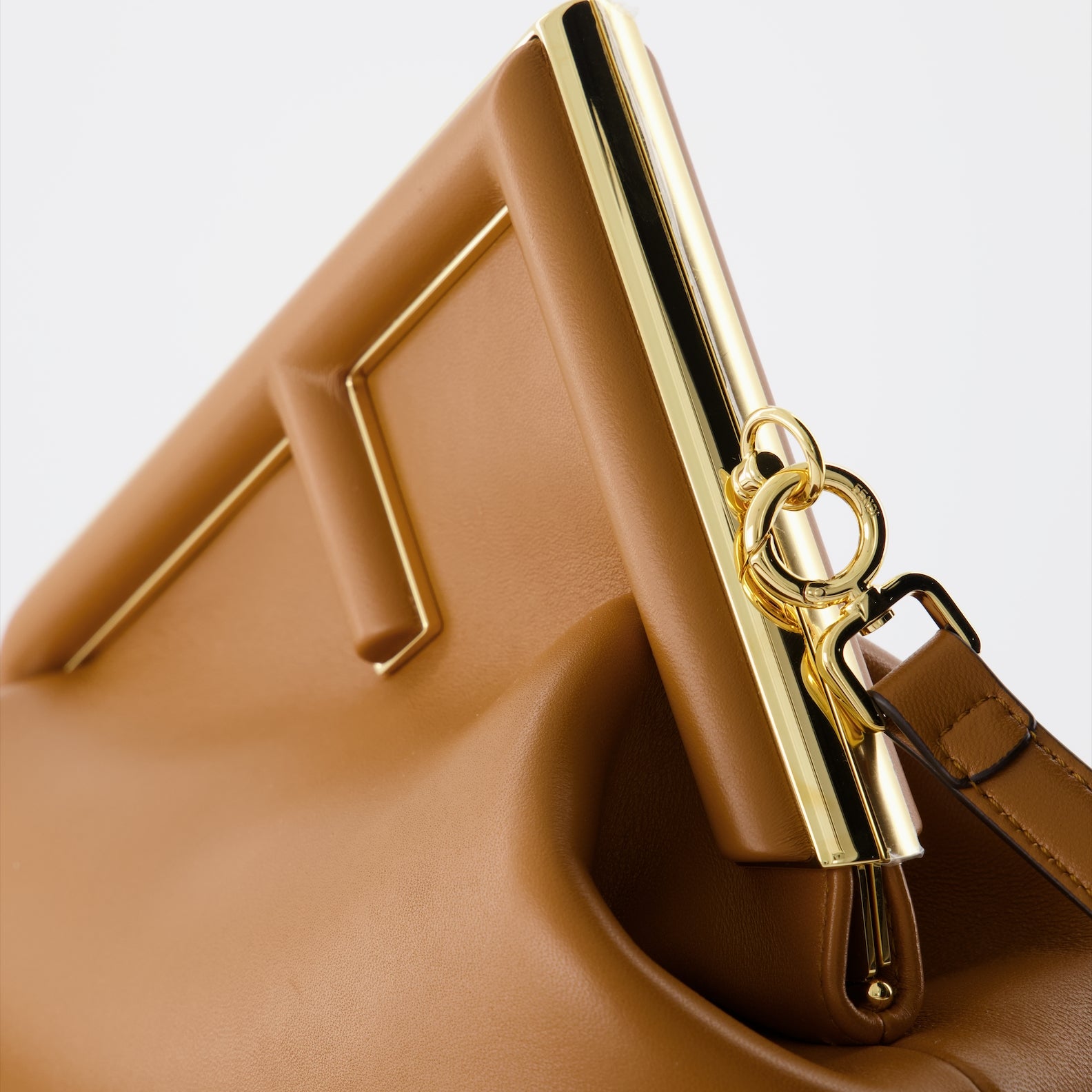 Borse a tracolla Sac Fendi First midi Fendi Marrone Femme