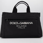 Sacs de sport et voyage Sac fourre-tout en nylon Dolce & Gabbana Noir Homme