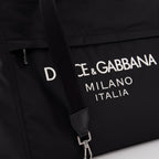Sacs de sport et voyage Sac fourre-tout en nylon Dolce & Gabbana Noir Homme