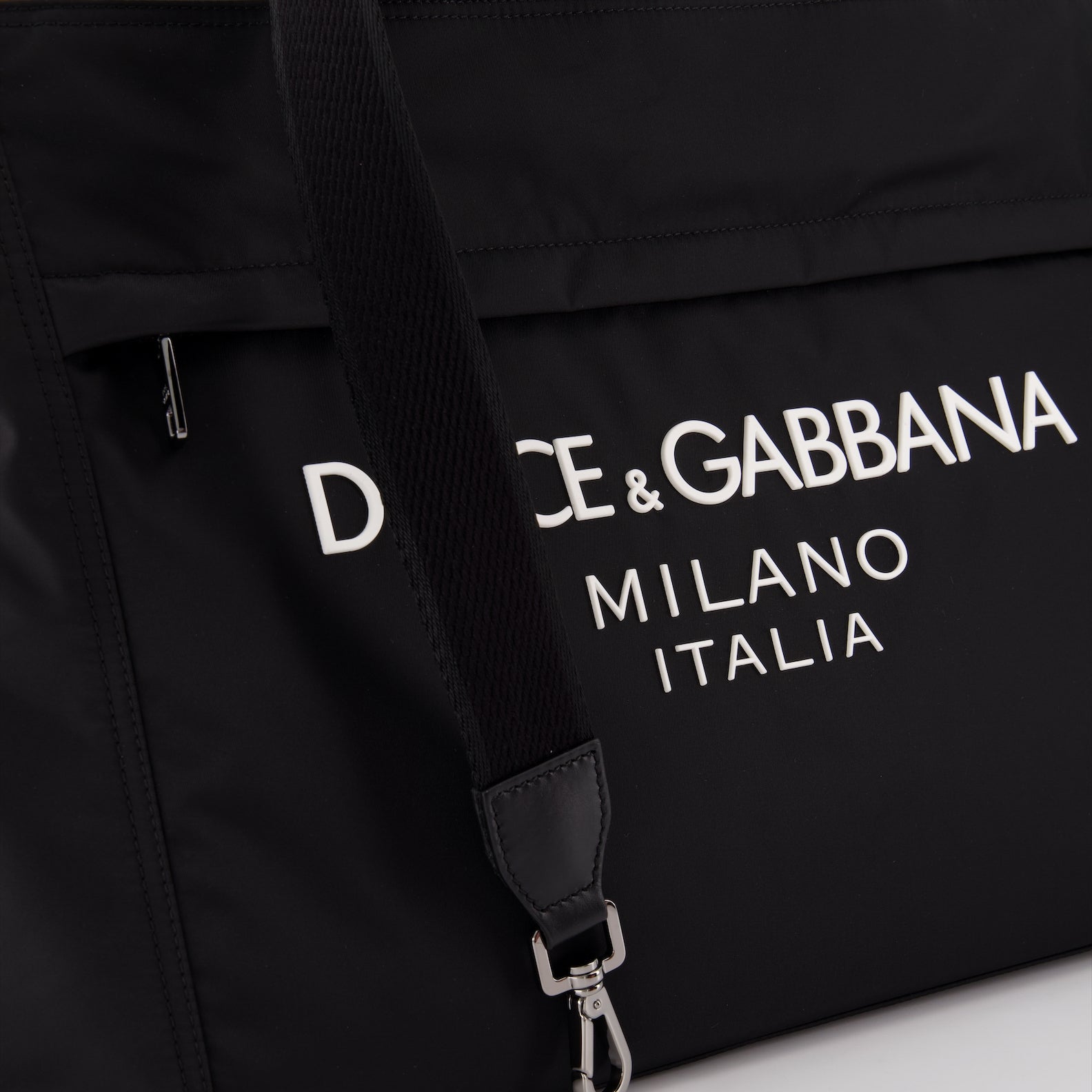 Sacs de sport et voyage Sac fourre-tout en nylon Dolce & Gabbana Noir Homme
