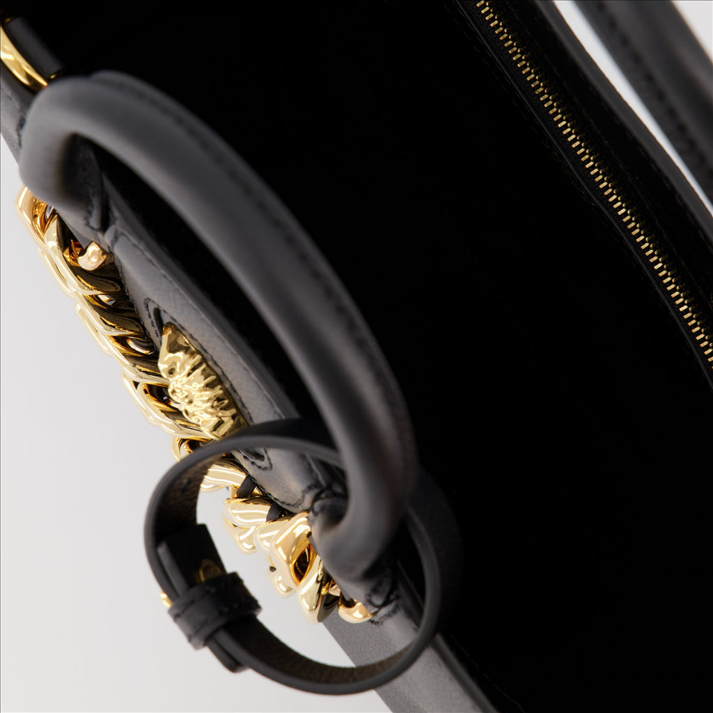 Borse a mano e a spalla Sac fourre-tout Medusa Versace Nero Femme