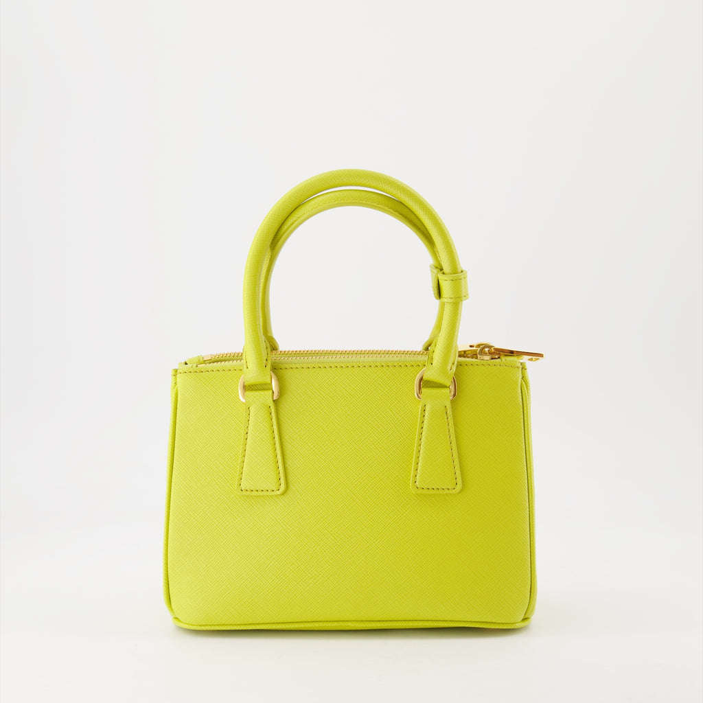 Sacs à main et épaule Sac Galleria Saffiano Jaune Prada Jaune Femme