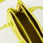 Borse a mano e a spalla Borsa Galleria Saffiano Gialla Prada Giallo Femme