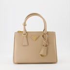 Handbags and shoulder bags Galleria Saffiano bag Prada Beige Women