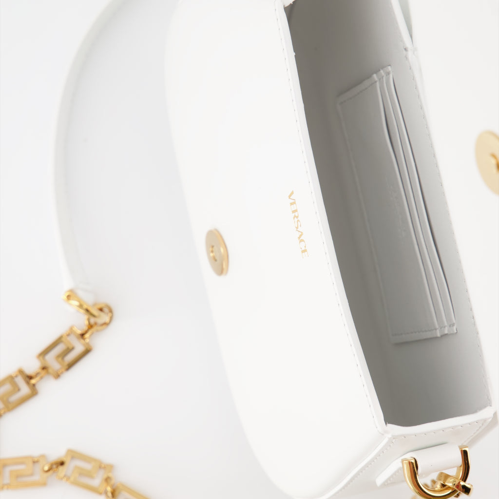 Handbags and shoulder bags Greca Goddess bag Versace White Women