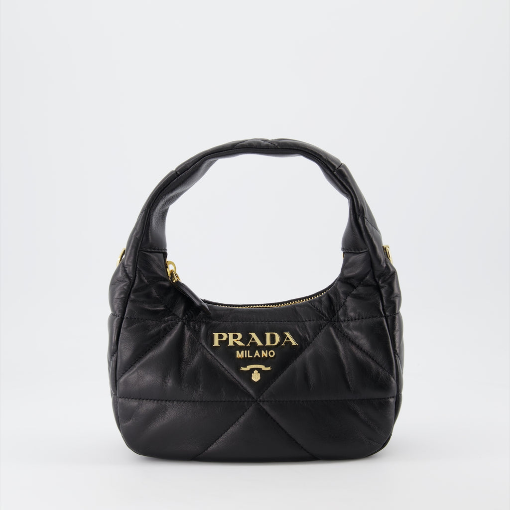 Handbags and shoulder bags Hobo bag Prada Black Women