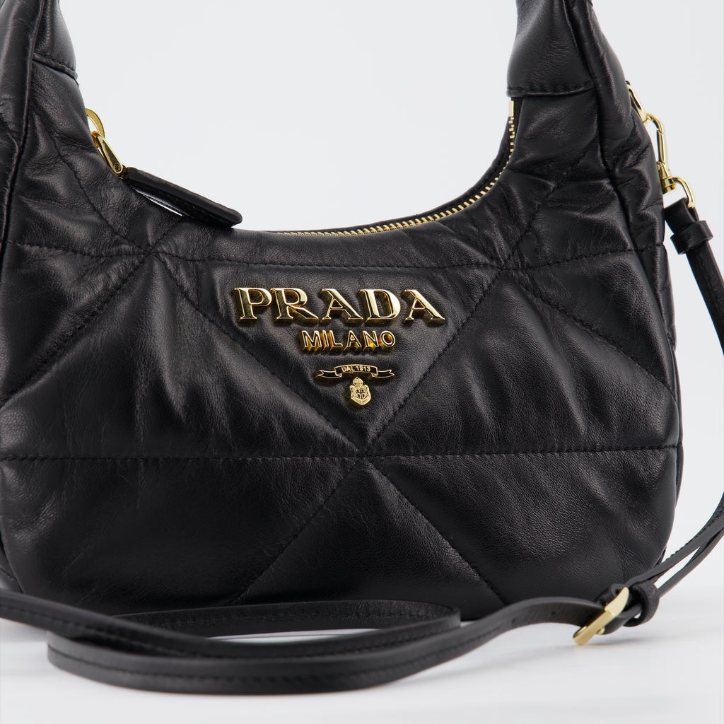 Handbags and shoulder bags Hobo bag Prada Black Women