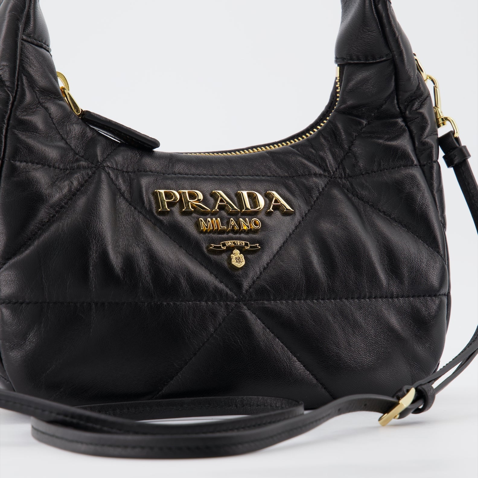Handbags and shoulder bags Hobo bag Prada Black Women