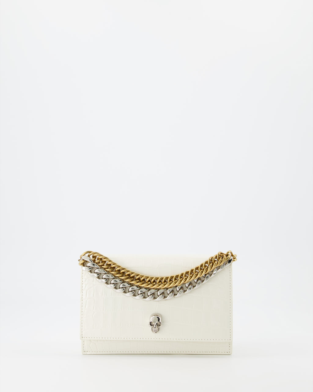 Bolsos bandolera Sac Jewelled Alexander McQueen Beige Femme